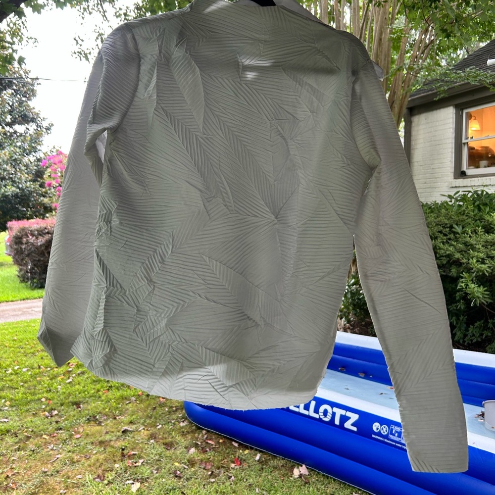 Textured Long Sleeve Shirt